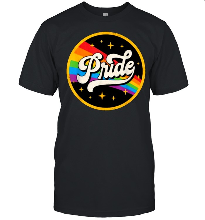 LGBTQ Gay Pride Vintage Ally Rainbow Lesbian Bisexual Trans  Classic Men's T-shirt