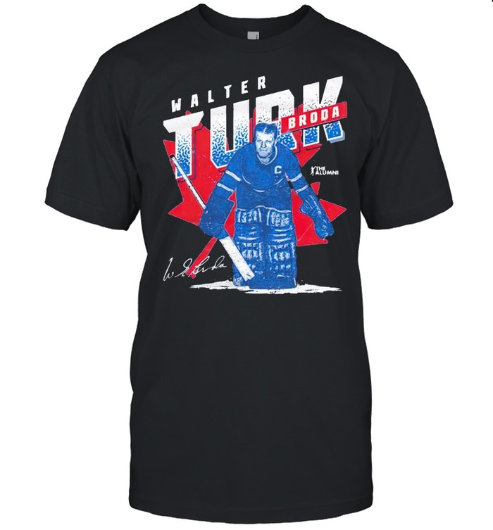 Toronto Maple Leaf Turk Broda signature shirt Classic Men's T-shirt