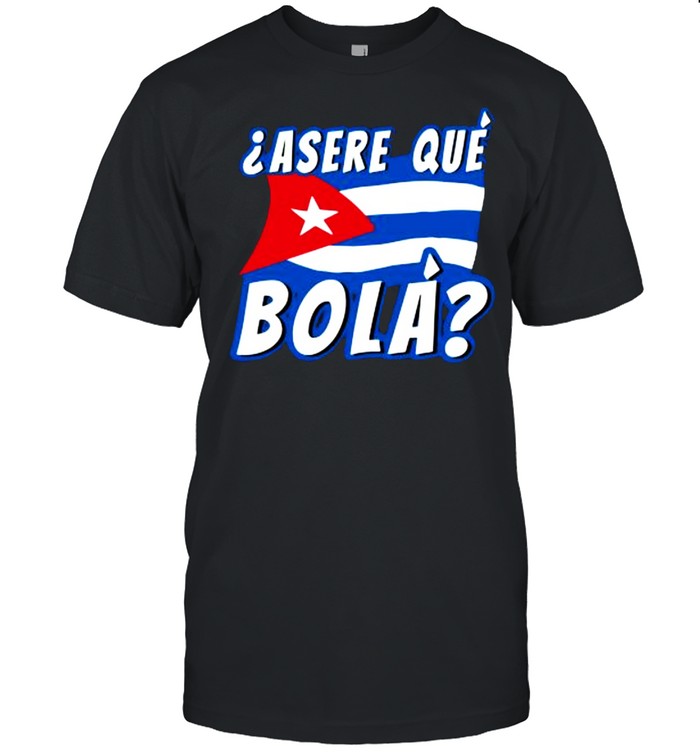 Cuba Flag Asere Que Bola shirt Classic Men's T-shirt