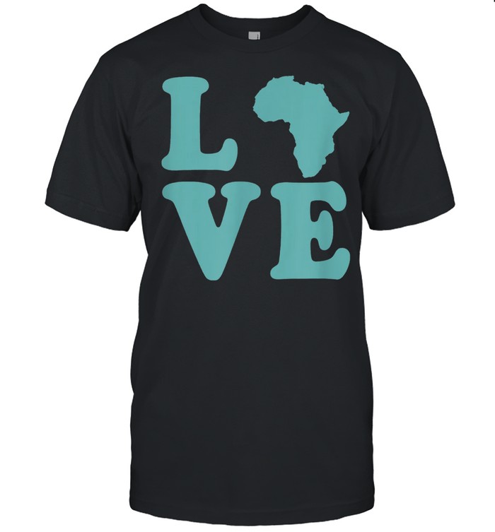 Love Africa Melanin American History Pride Juneteenth Party shirt Classic Men's T-shirt