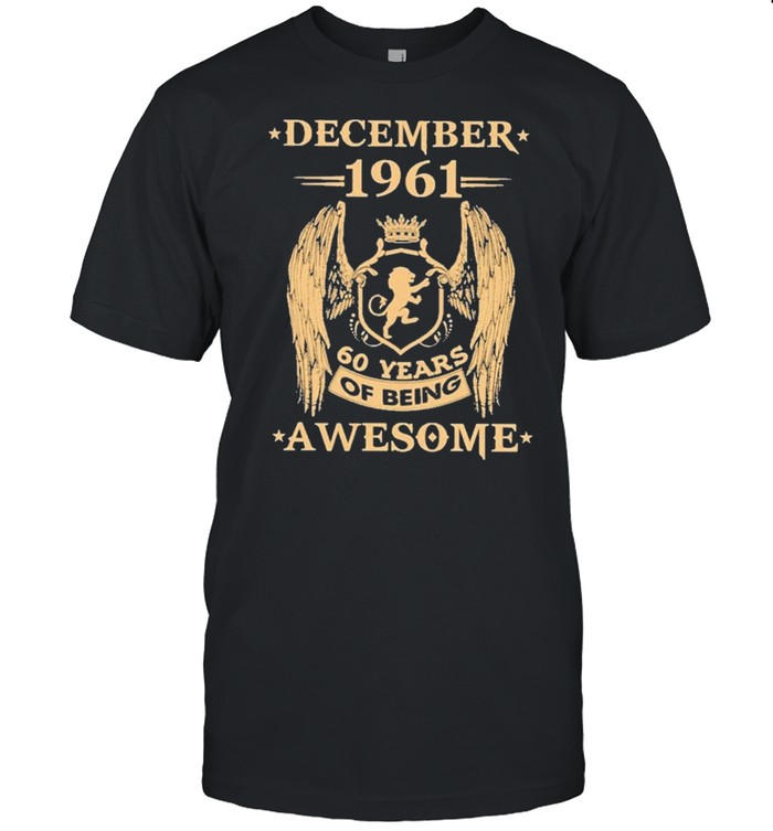 December 1961 awesome shirt Classic Men's T-shirt