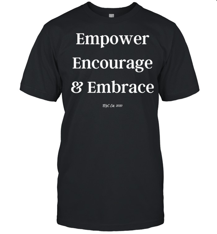 Empower Encourage & Embrace  Classic Men's T-shirt