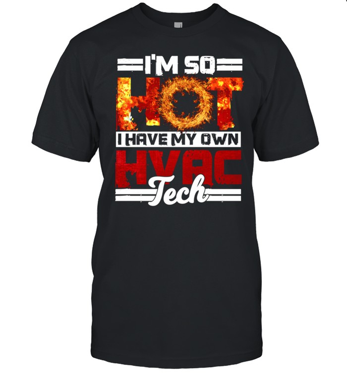 HVAC Technician Wife Design On Back Of Clothing shirt Classic Men's T-shirt