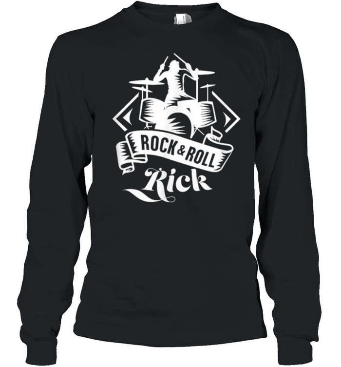 Rock n Roll Rick  Long Sleeved T-shirt