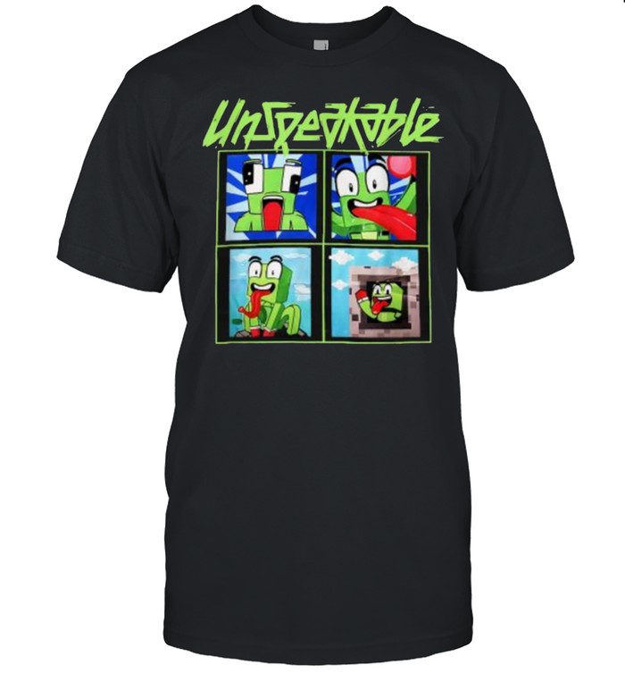 Unzaedable Gaming Four Sided Shirt