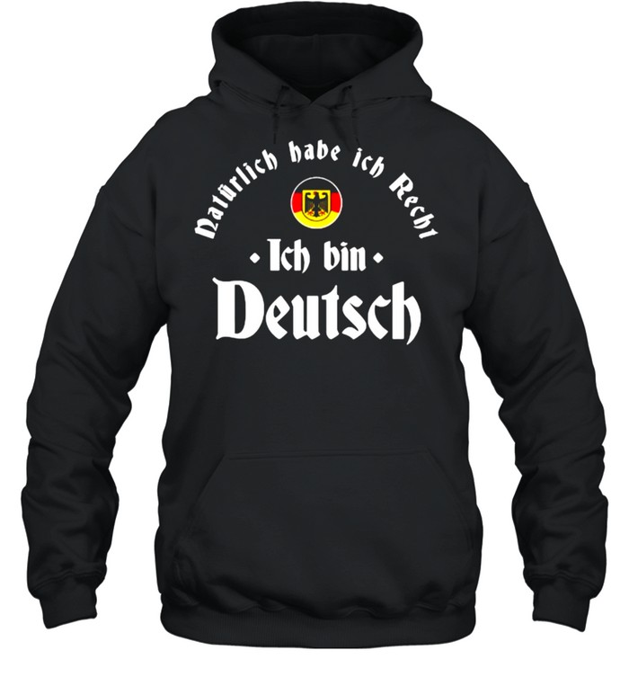 Ich bin Deutsch Roots German Heritage T- Unisex Hoodie