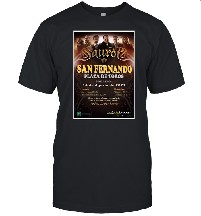 Saurom San Fernando Plaza De Toros Sabado 14 De Agosto De 2021 T-shirt Classic Men's T-shirt