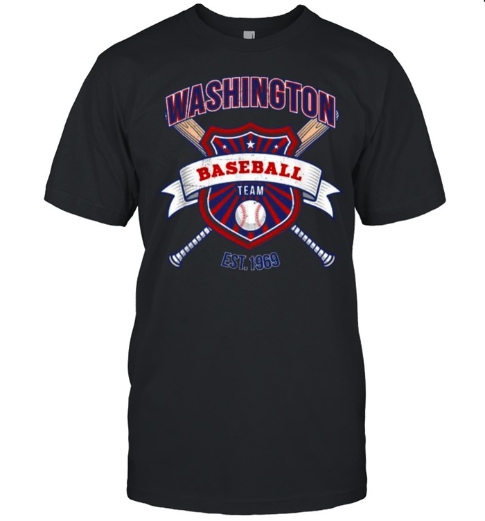 Washington baseball team est 1969 shirt Classic Men's T-shirt