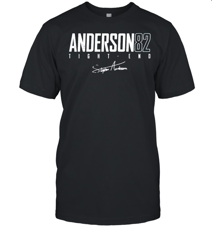 Los Angeles Football Stephen Anderson #82 tight end signature shirt