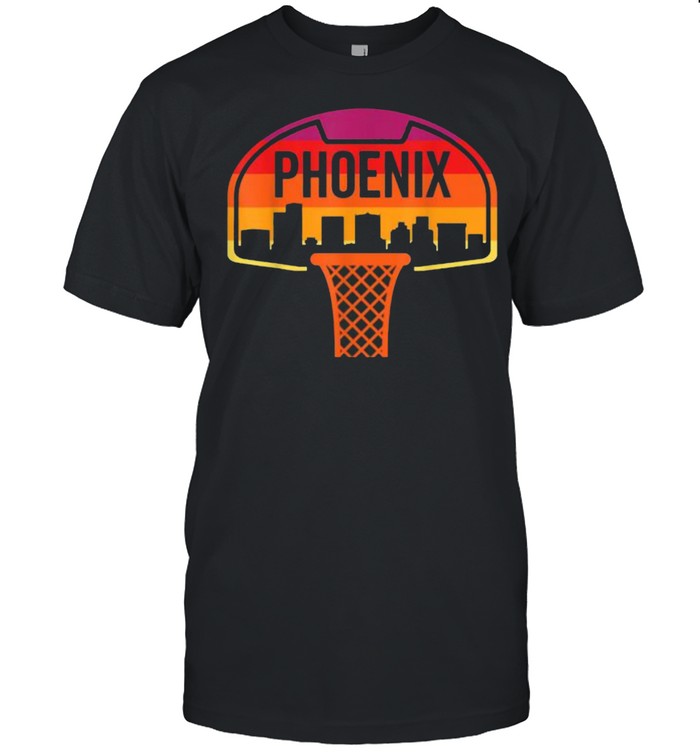 Phoenix Basketball B-Ball Vintage Sunset T- Classic Men's T-shirt