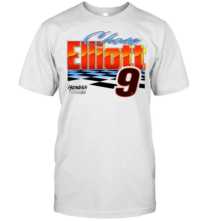 Chase Elliott Hendrick Motorsports Team Collection Hooters Throwback Graphic 2 Spot shirt