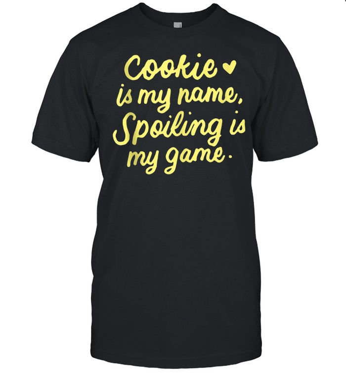 Cookie Is My Name for Grandma Grandmother shirt Classic Men's T-shirt