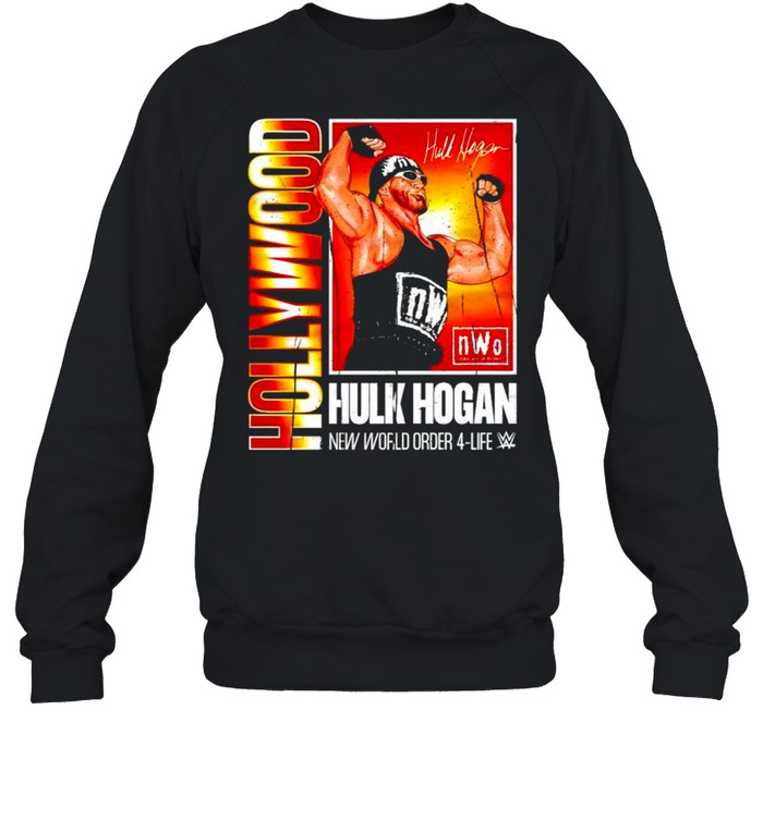 Legends WWE Hulk Hogan Hollywood New world order 4-life shirt Unisex Sweatshirt