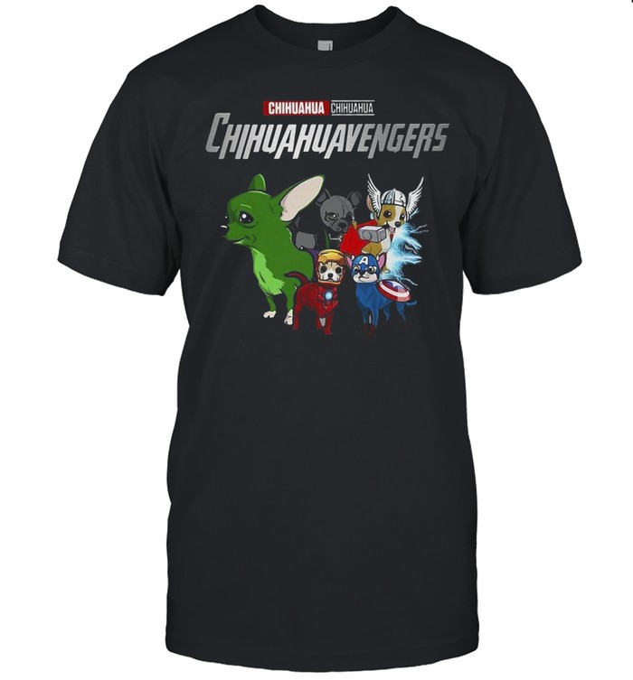 Marvel Avengers Chihuahua Avengers T-shirt Classic Men's T-shirt