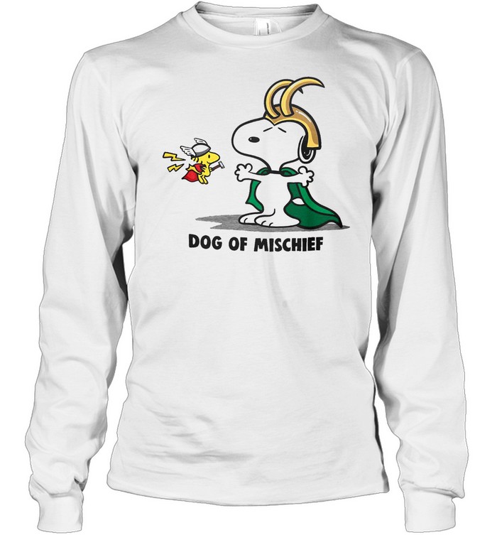 Snoopy Of Mischief shirt Long Sleeved T-shirt