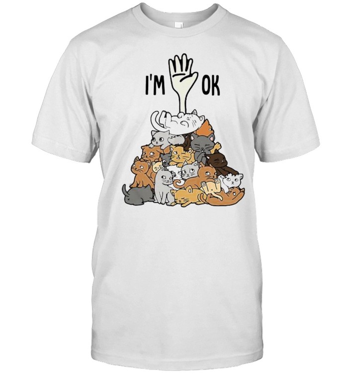 Full of cats im ok shirt Classic Men's T-shirt