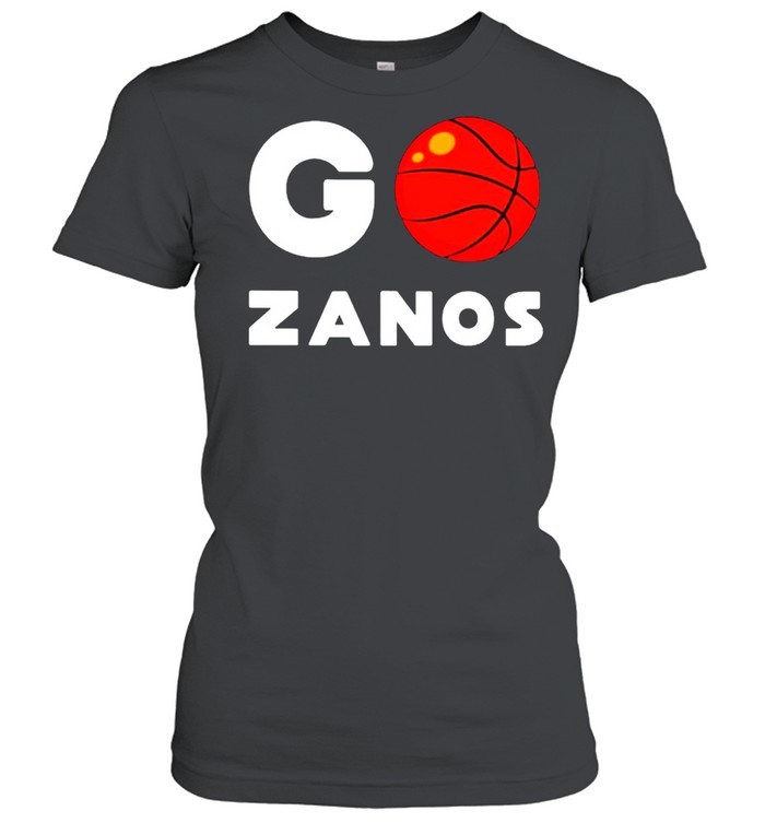 Go Zanos basketball shirt Classic Women's T-shirt