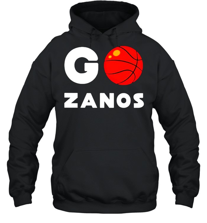 Go Zanos basketball shirt Unisex Hoodie