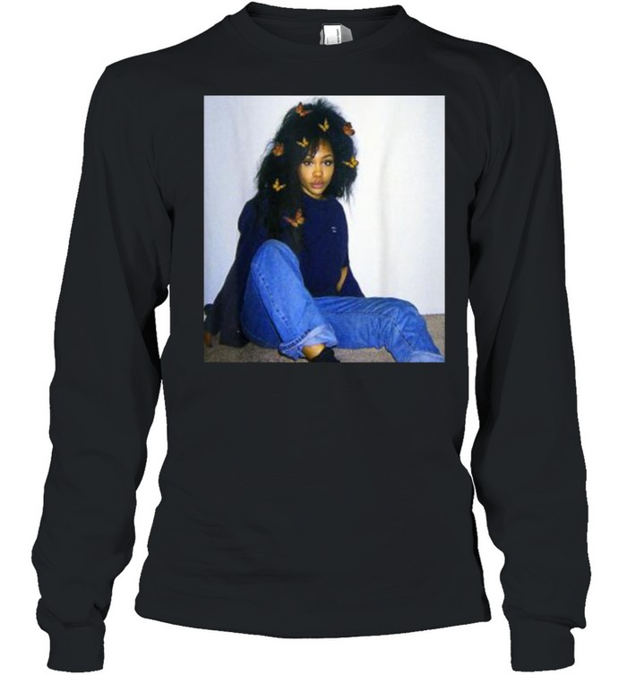 Graphic SZA’s Distressed American Singers Music T- Long Sleeved T-shirt