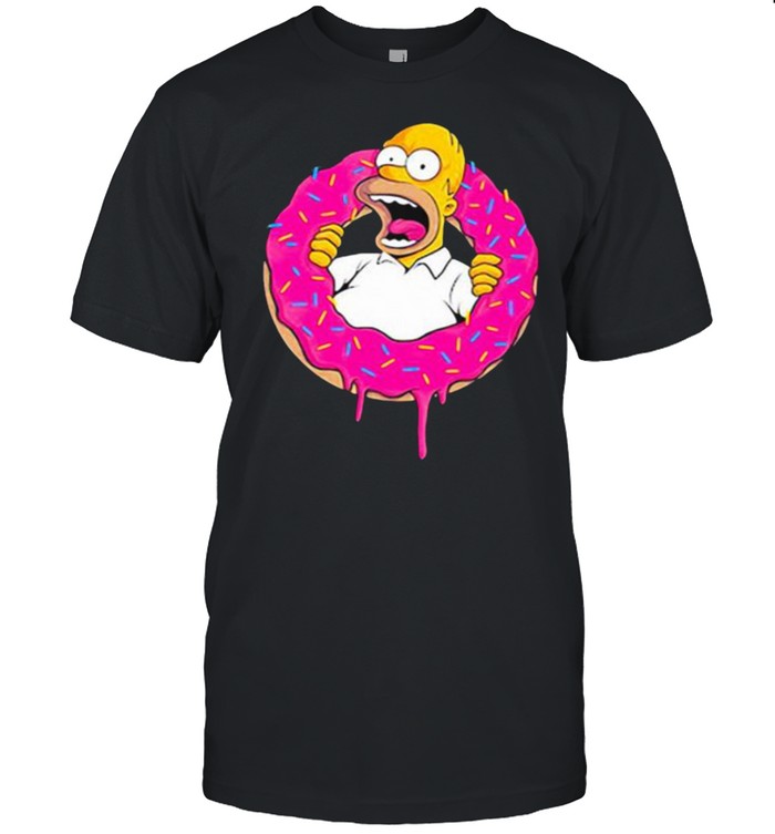 Happy Donuts simpsons shirt Classic Men's T-shirt