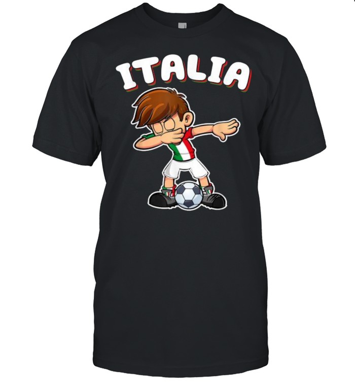 Italia Dabbing Football Soccer Boy Italy T- Classic Men's T-shirt