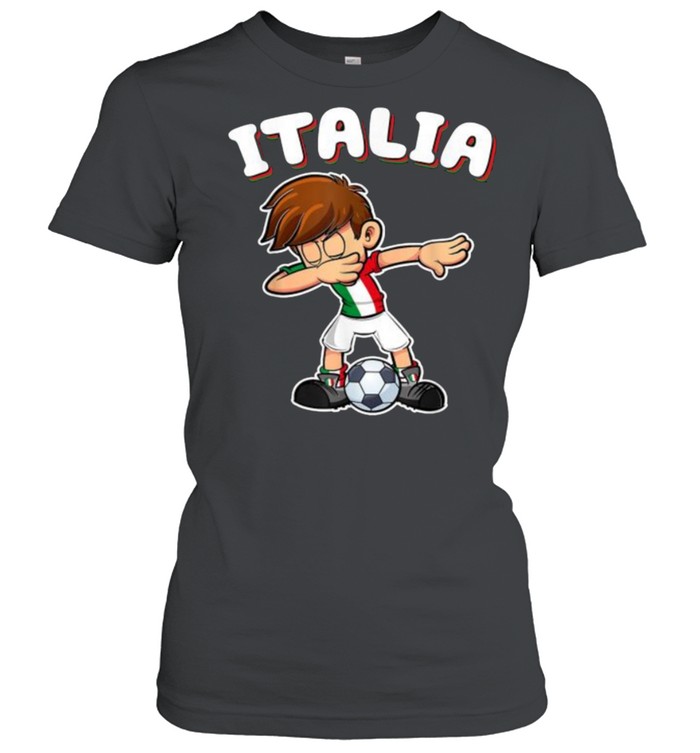 Italia Dabbing Football Soccer Boy Italy T- Classic Women's T-shirt