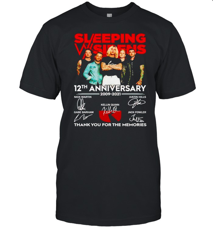 Sleeping Wisdens 12th Anniversary 2009 2021 thank you for the memories shirt Classic Men's T-shirt