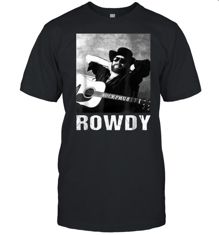 Graphic Hank Jr Idol Williams Country Music – Rowdy Legends T-Shirt