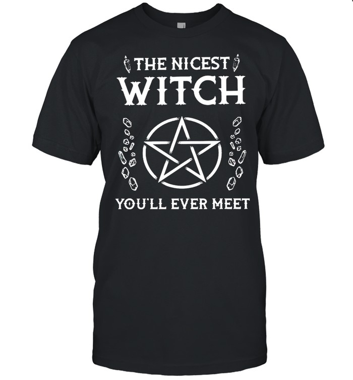 The nicest witch youll ever meet shirt Classic Men's T-shirt