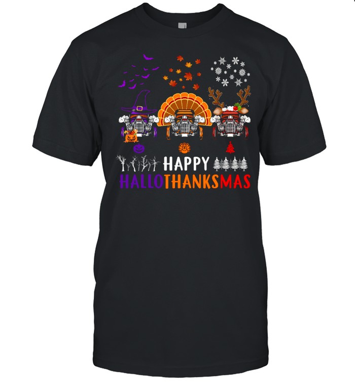Happy Hallothanksmas shirt