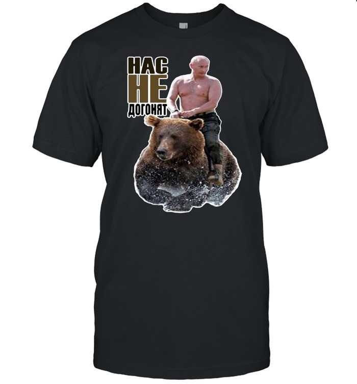 Putin Rides A Bear  Classic Men's T-shirt