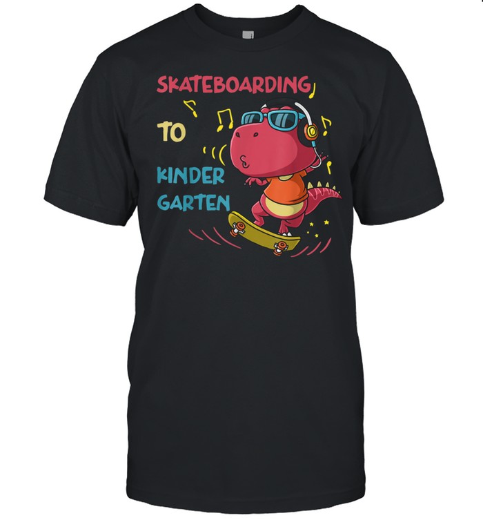 Skateboarding To Kindergarten Back To School shirt Classic Men's T-shirt