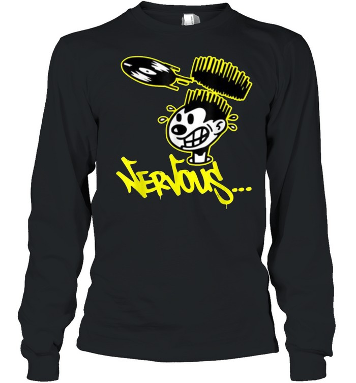 Nervous Records T- Long Sleeved T-shirt