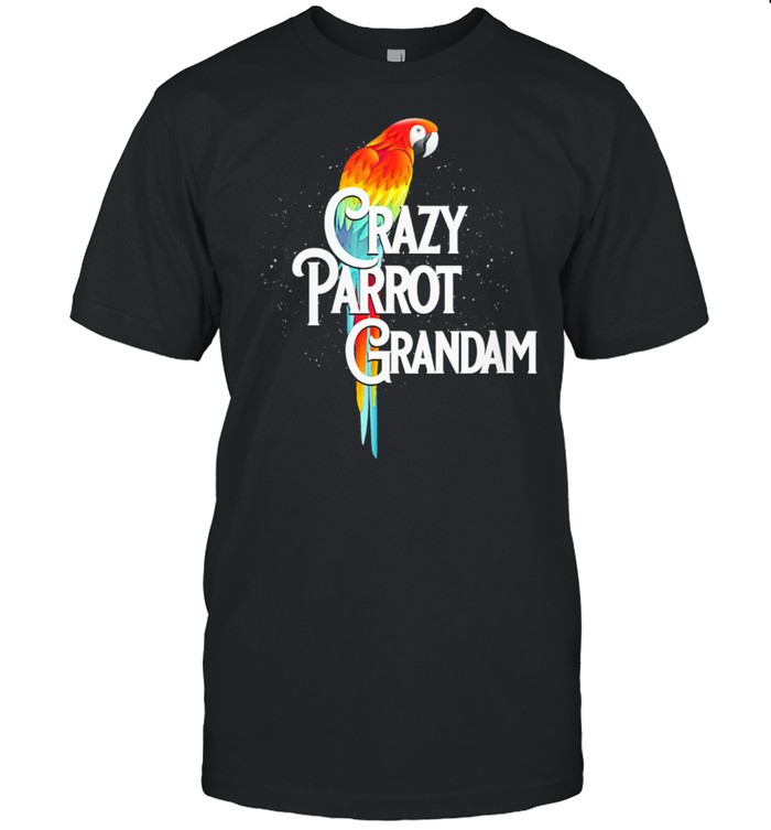 Crazy Parrot Grandam Grandma Humor Nana Bird Watching shirt Classic Men's T-shirt