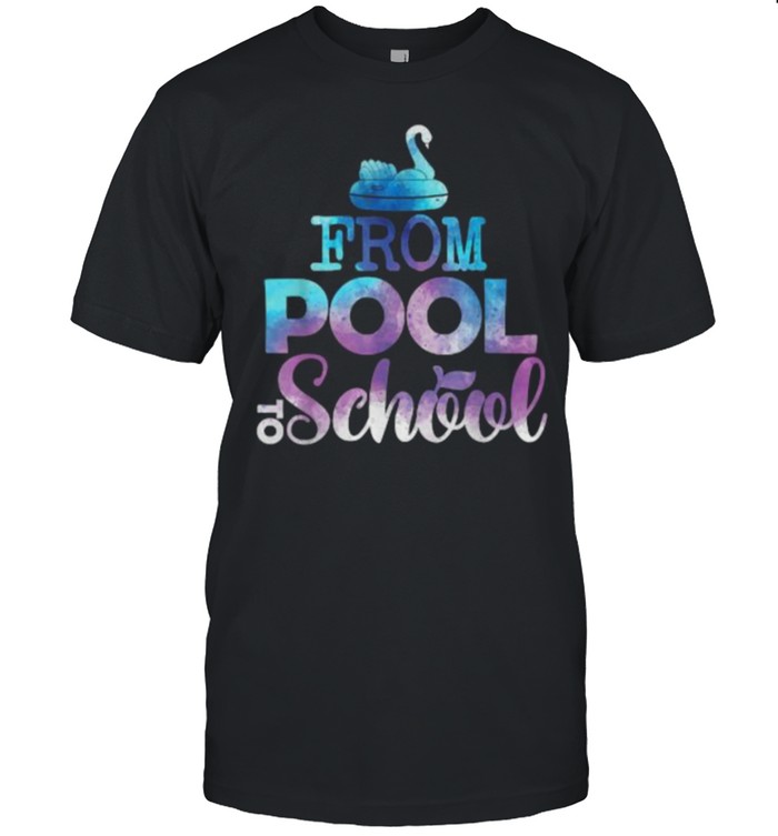 From Pool To School Back To Class T- Classic Men's T-shirt