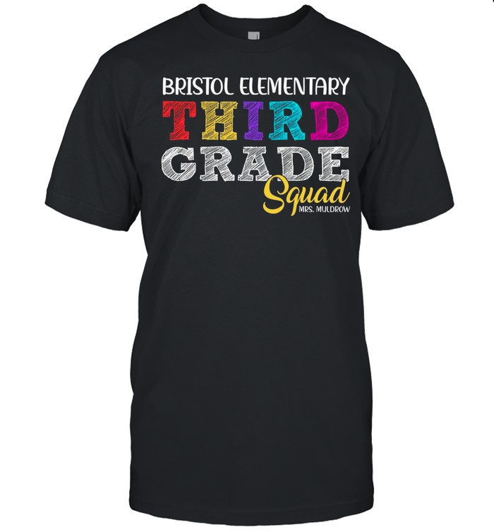 Squad team teacher Third Grade Squad shirt Classic Men's T-shirt