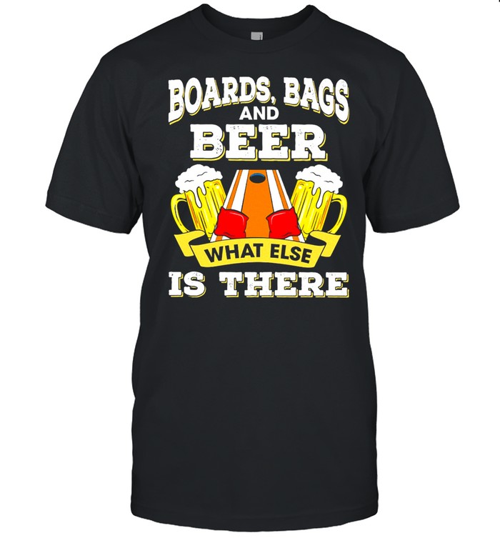 Boards bags and beer what else is there shirt