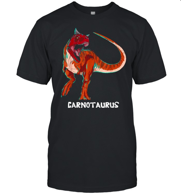 Carnotaurus Dinosaur Design T-Shirt