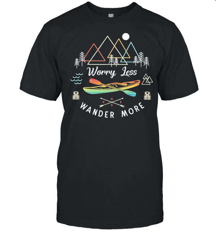 KAYAK Worry Less Wander More shirt Classic Men's T-shirt