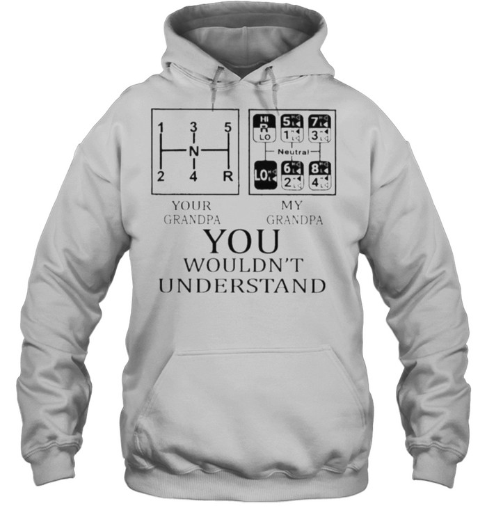 Your Grandpa My Grandpa You Wouldn’t Understand  Unisex Hoodie