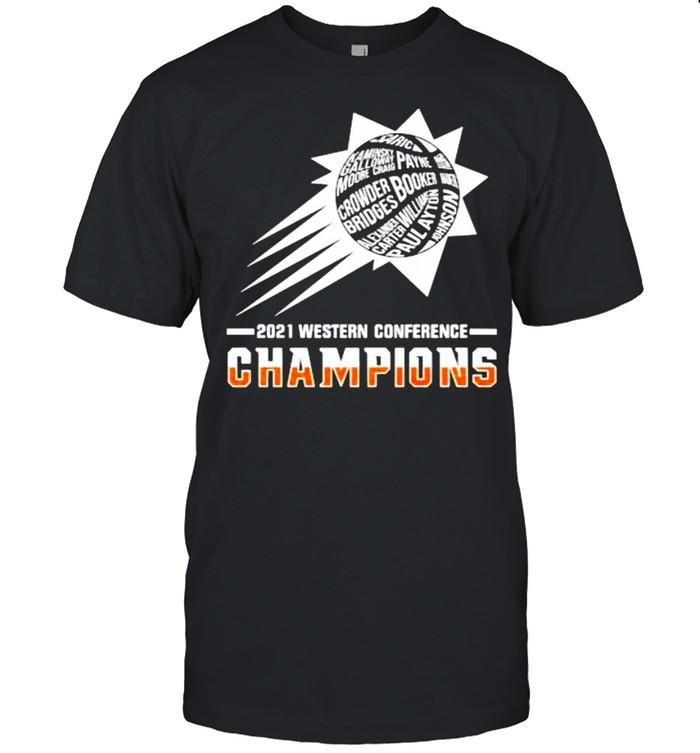 2021 western conference champions booker shirt