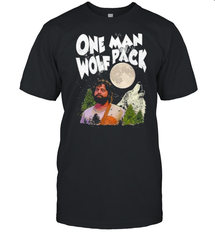 One Man Wolf Pack  Classic Men's T-shirt