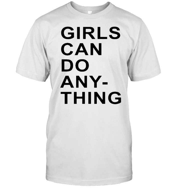 Sarablakely girls can do any thing shirt Classic Men's T-shirt