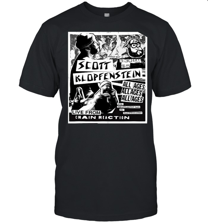 On Tour Now Scott Klopfenstein Fans T-shirt Classic Men's T-shirt