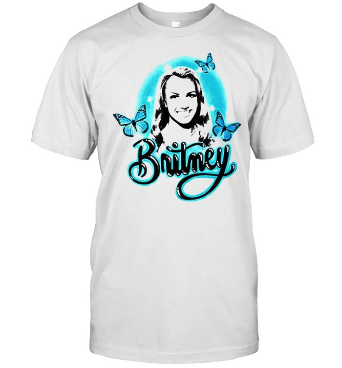 Britney Airbrushed Butterfly shirt Classic Men's T-shirt