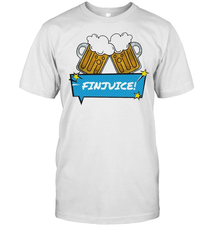 David Finlay finjuice pop beer shirt Classic Men's T-shirt
