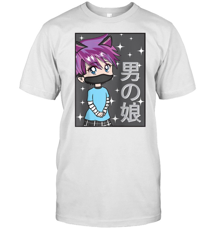 Femboy Japanese Neko Anime Boy Chibi Kawaii Aesthetic shirt Classic Men's T-shirt