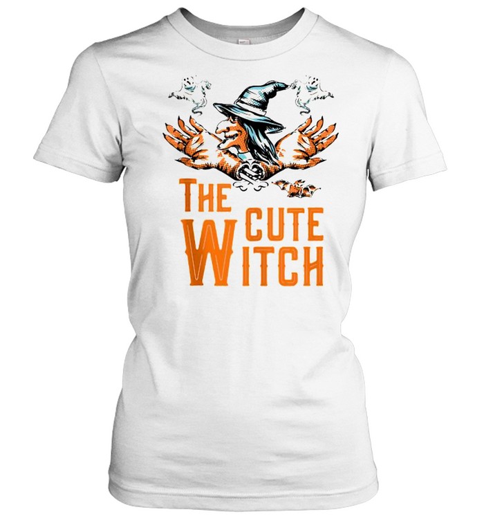 The Cute Witch Family Matching Group Halloween Costume T- Classic Women's T-shirt