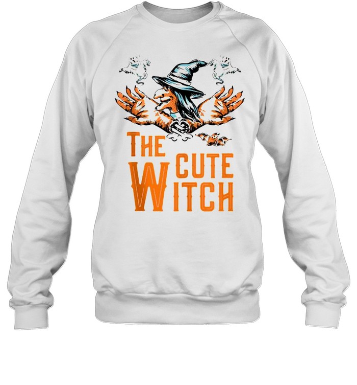 The Cute Witch Family Matching Group Halloween Costume T- Unisex Sweatshirt