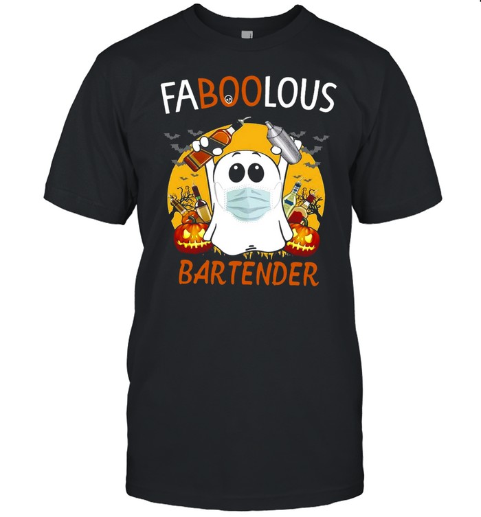 Faboolous Bartender Halloween Witch T-shirt Classic Men's T-shirt